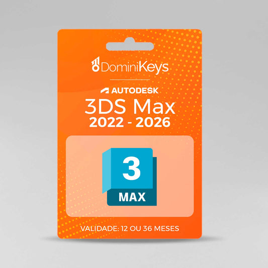 Autodesk 3DS Max - Licença 12 ou 36 Meses