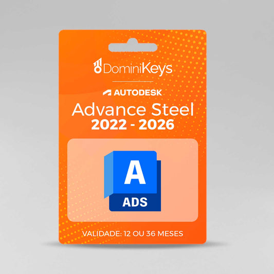 Autodesk Advance Steel - Licença 12 ou 36 Meses