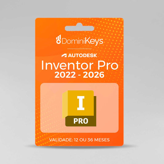 Autodesk Inventor Pro - Licença 12 ou 36 Meses