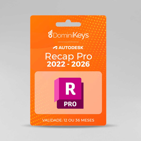 Autodesk Recap Pro - Licença 12 ou 36 Meses